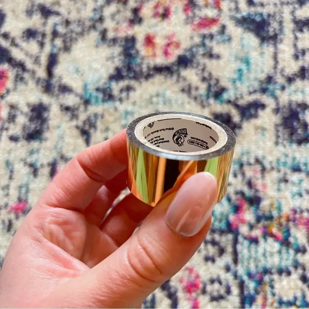Duck Tape Reflective Gold Decorative Tape Washi Style Craft